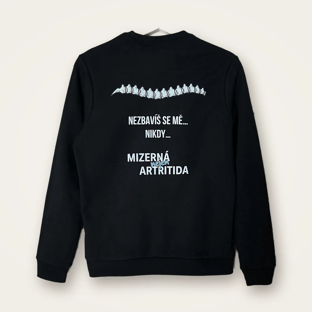 Dámská mikina – „Nezbavíš se mě… nikdy…“